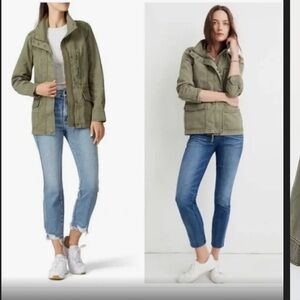 Madewell Army Green Cotton Jacket